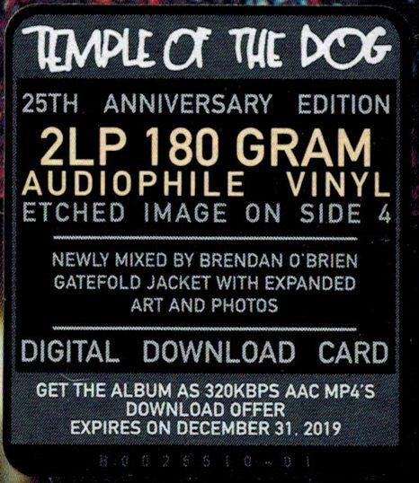 Temple Of The Dog - secondary