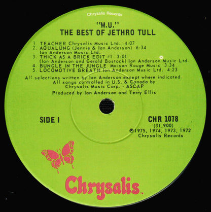 M.U.- The Best Of Jethro Tull - secondary