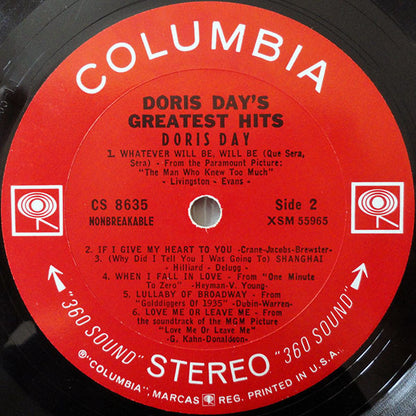 Doris Day - Doris Day's Greatest Hits