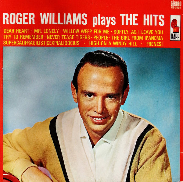 Roger Williams (2) - Roger Williams Plays The Hits