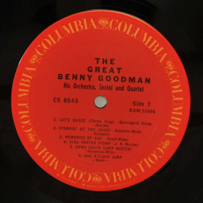 Benny Goodman, Benny Goodman And His Orchestra, The Benny Goodman Quartet, Benny Goodman Sextet - The Great Benny Goodman