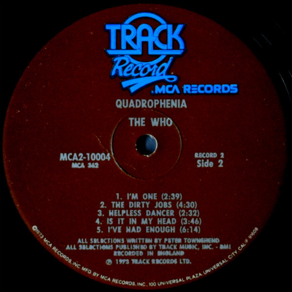 Quadrophenia - secondary