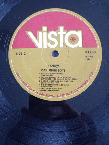 The Oak Ridge Boys - I Know