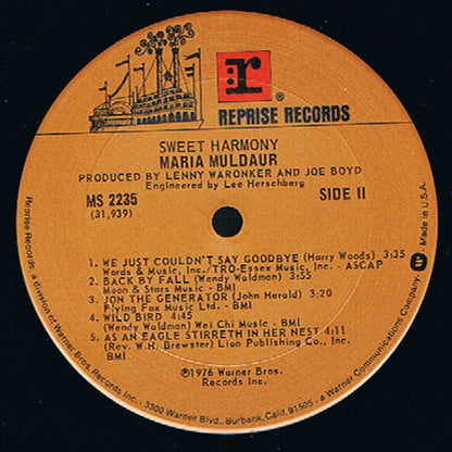 Sweet Harmony - secondary