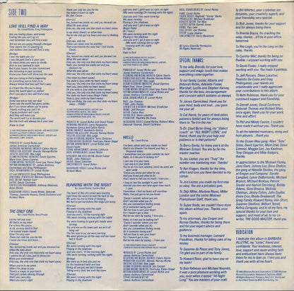 Can't Slow Down - secondary