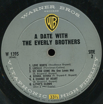 A Date With The Everly Brothers - secondary
