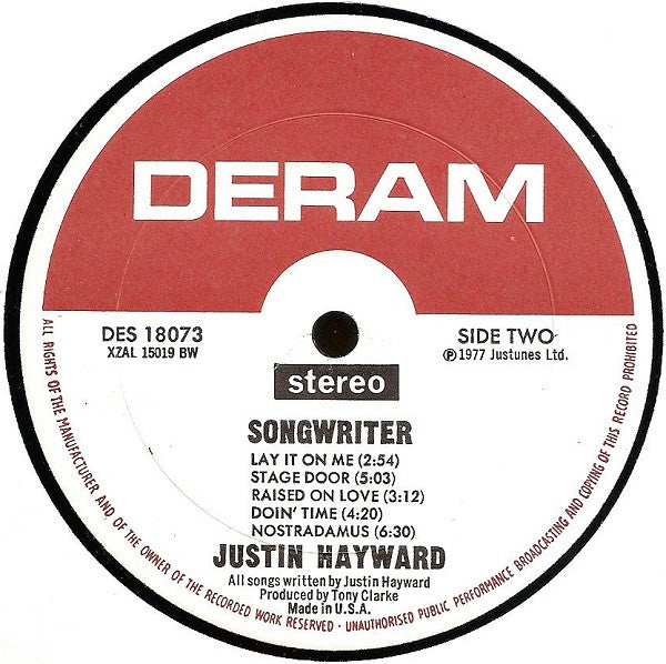 Songwriter - secondary