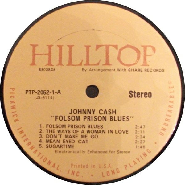 Johnny Cash - Big Hits By The King Of Country On 2 Lps