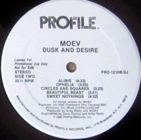 Moev - Dusk And Desire
