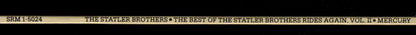 The Best Of The Statler Bros. Rides Again Volume II - secondary