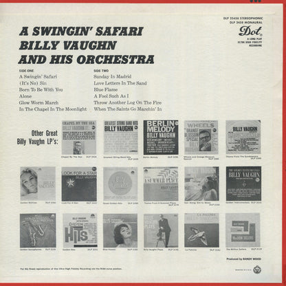 A Swingin' Safari - secondary