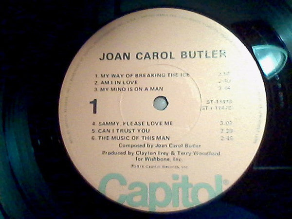 Joan Carol Butler - Joan Carol Butler