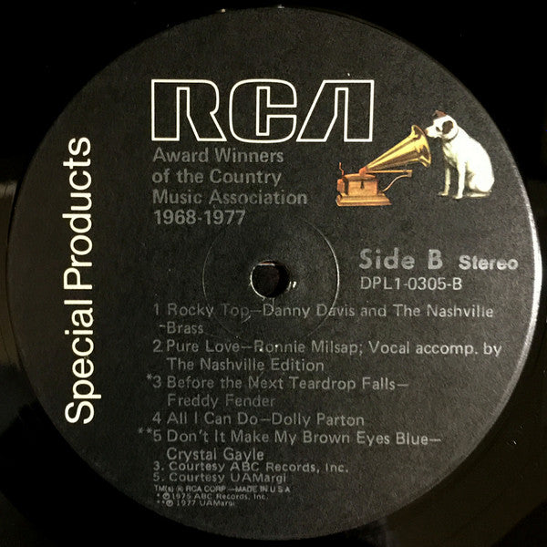 Award Winners Of The Country Music Association 1968-1977 - secondary
