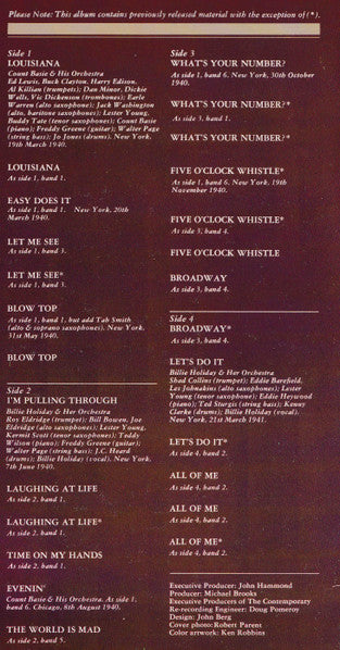 Volume 5 - Prez: Evening Of A Basie-ite - secondary