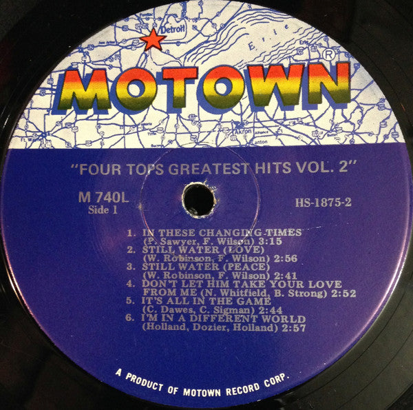 Four Tops Greatest Hits Vol. 2 - secondary
