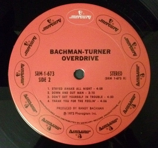 Bachman-Turner Overdrive - secondary