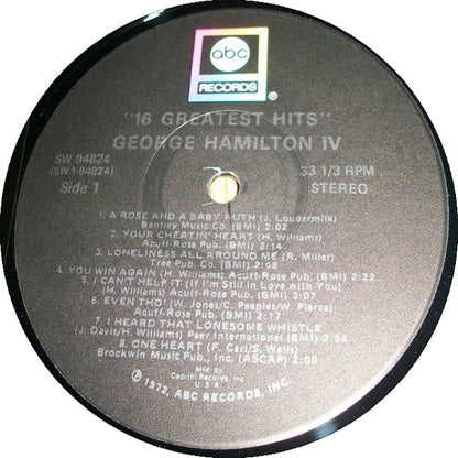 George Hamilton IV - 16 Greatest Hits