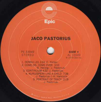 Jaco Pastorius - Jaco Pastorius