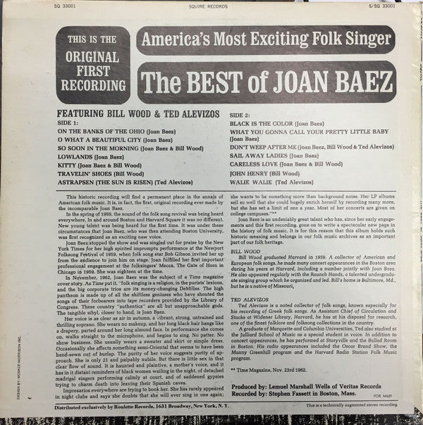 Joan Baez - The Best Of Joan Baez