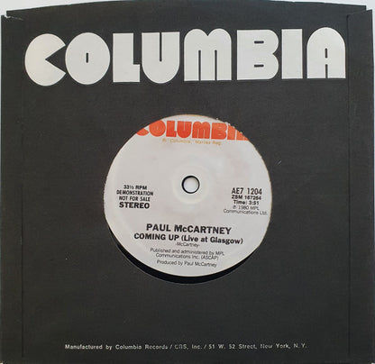McCartney II - secondary