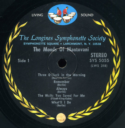 The Moods Of Mantovani - secondary