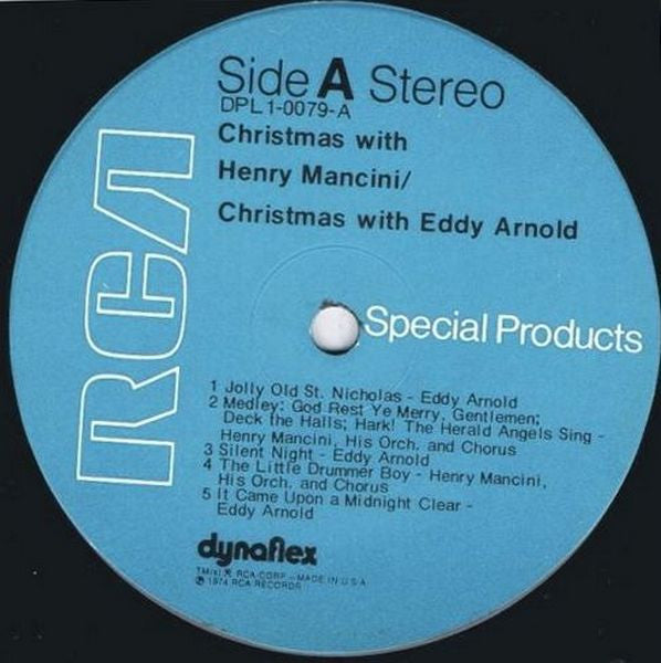 Christmas With Eddy Arnold / Christmas With Henry Mancini - secondary