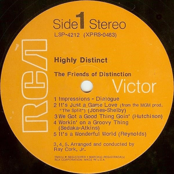 Highly Distinct - secondary
