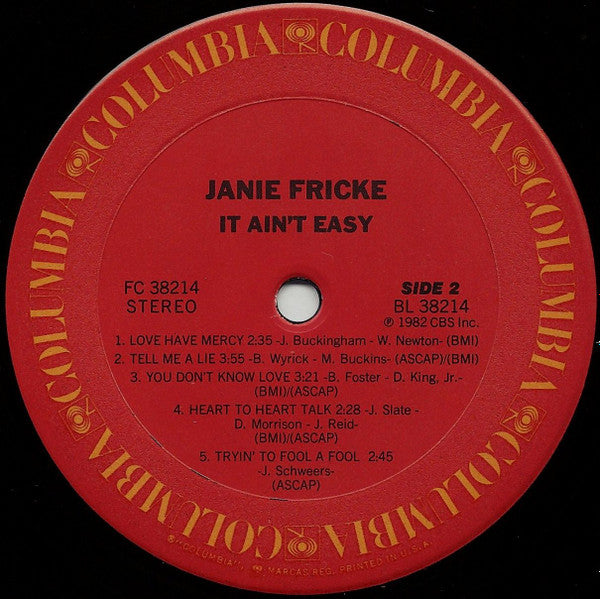 Janie Fricke - It Ain't Easy