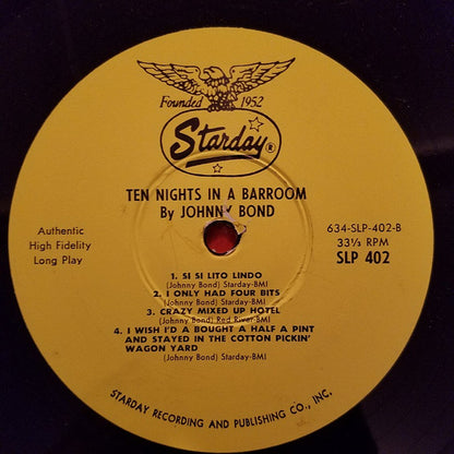 Ten Nights In A Barroom - secondary