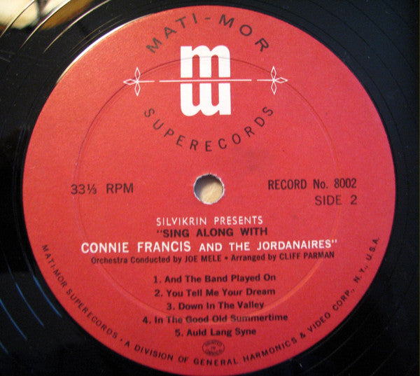Connie Francis - Sing Along With Connie Francis