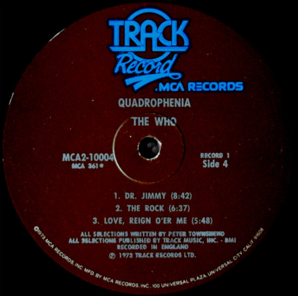 Quadrophenia - secondary