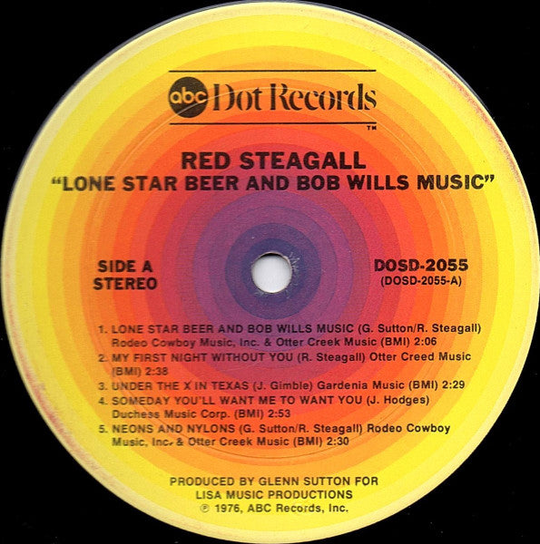 Lone Star Beer And Bob Wills Music - secondary