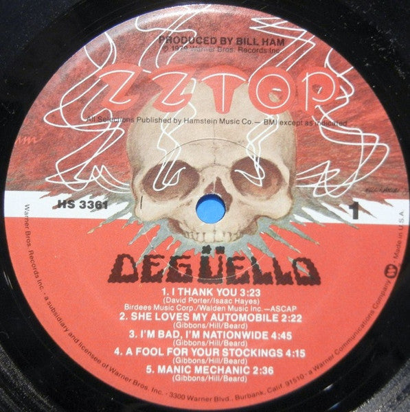 Degüello - secondary