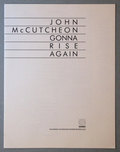 John McCutcheon - Gonna Rise Again