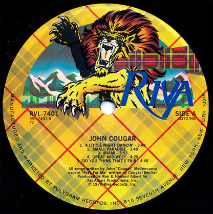 John Cougar - secondary