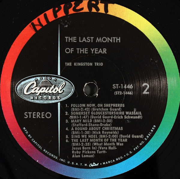 Kingston Trio - The Last Month Of The Year