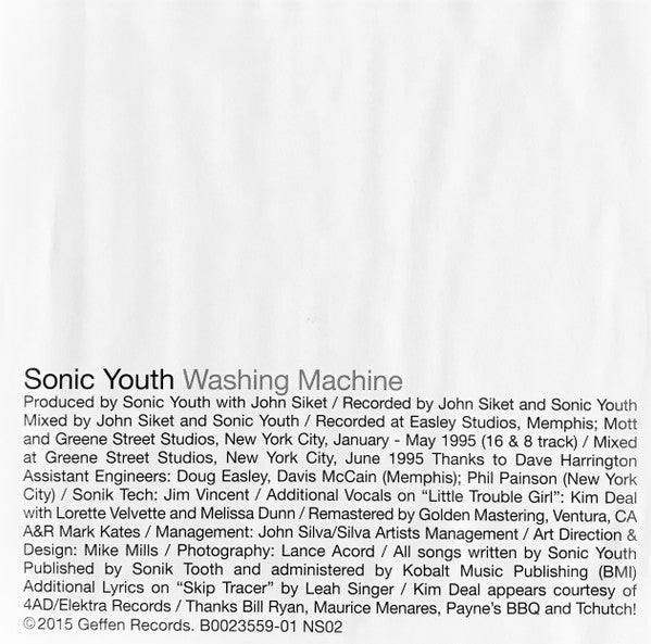 Washing Machine - secondary