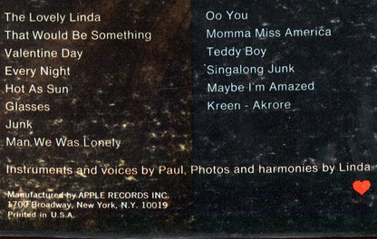 McCartney - secondary