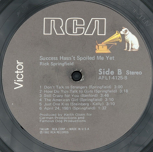 Success Hasn't Spoiled Me Yet - secondary