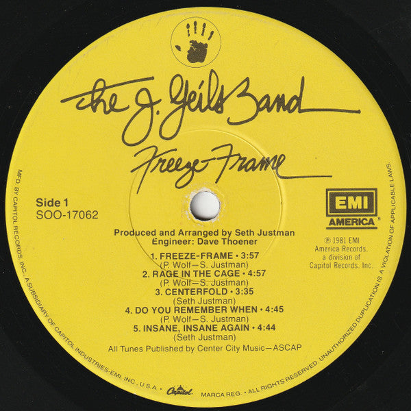 Freeze-Frame - secondary