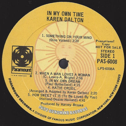 In My Own Time - secondary