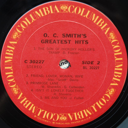 O. C. Smith's Greatest Hits - secondary