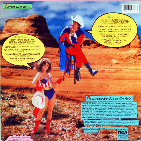 Louise Mandrell, R.C. Bannon - (You're My) Super Woman, (You're My) Incredible Man...