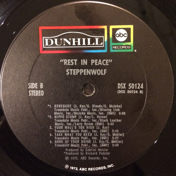 Rest In Peace - secondary