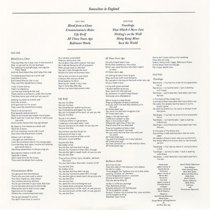 Somewhere In England - secondary