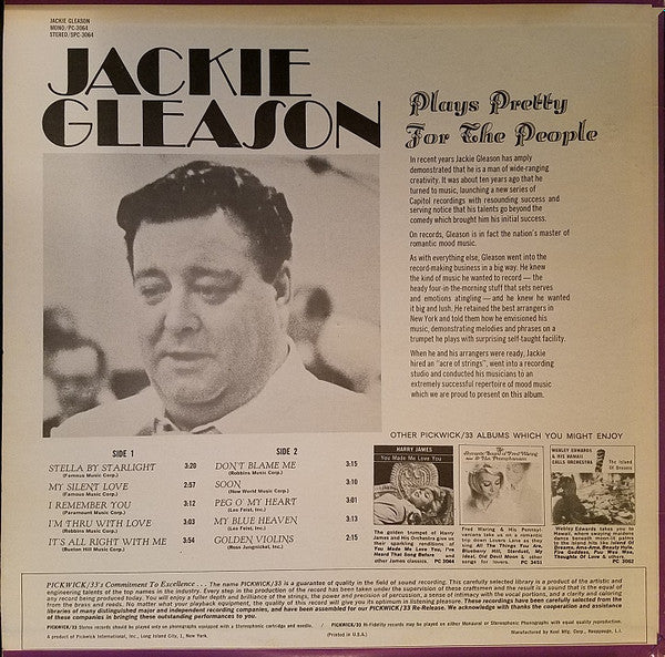 Jackie Gleason - Plays Pretty For The People