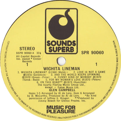 Glen Campbell - Wichita Lineman