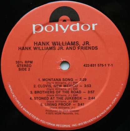 Hank Williams, Jr. And Friends - secondary