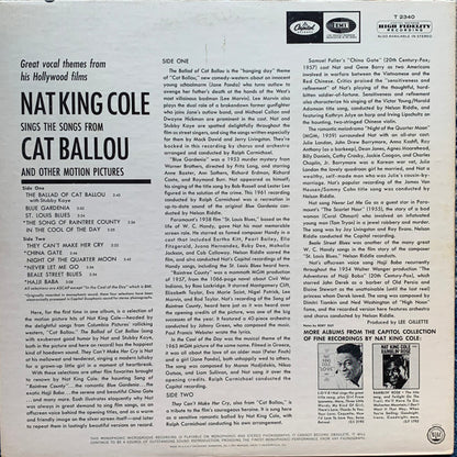 Nat King Cole - Nat King Cole Sings His Songs From Cat Ballou And Other Motion Pictures