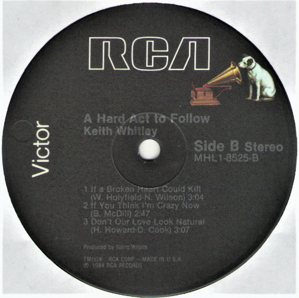 A Hard Act To Follow - secondary